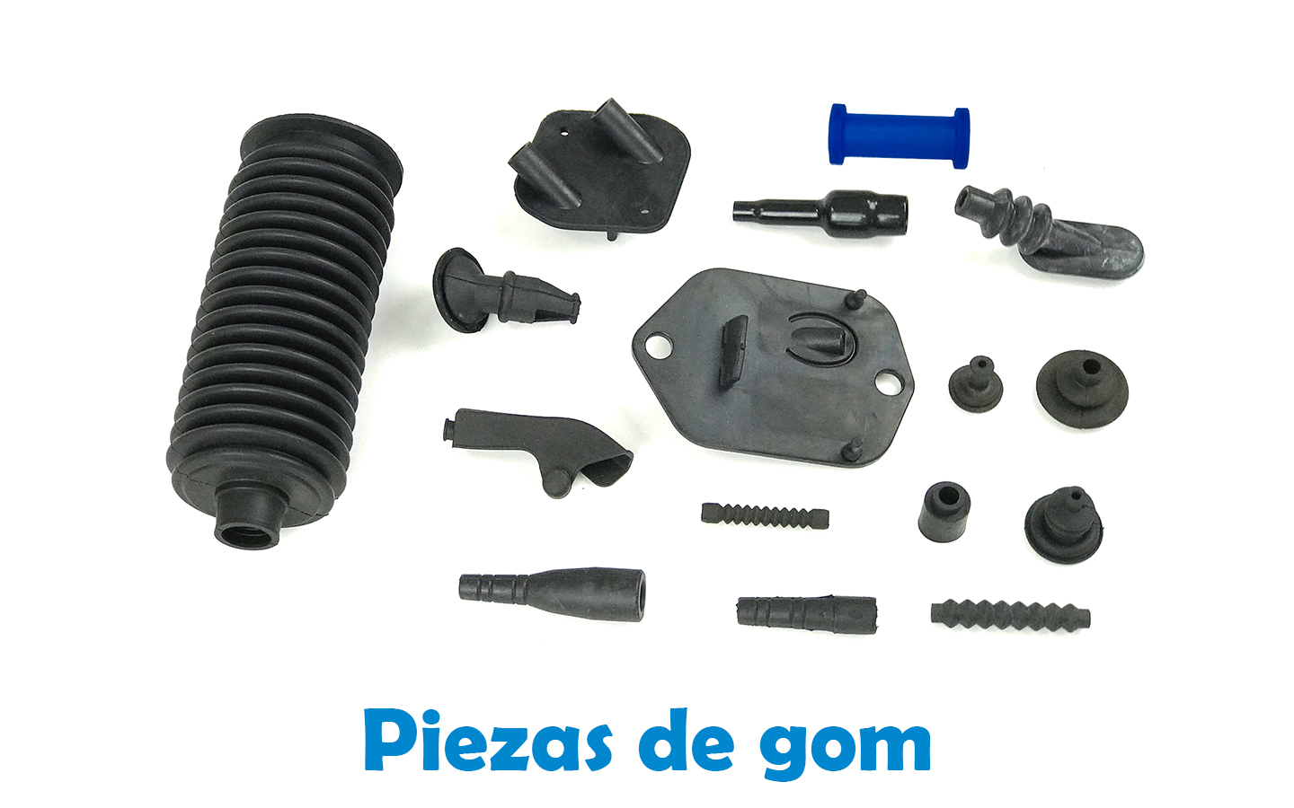 Piezas de goma
