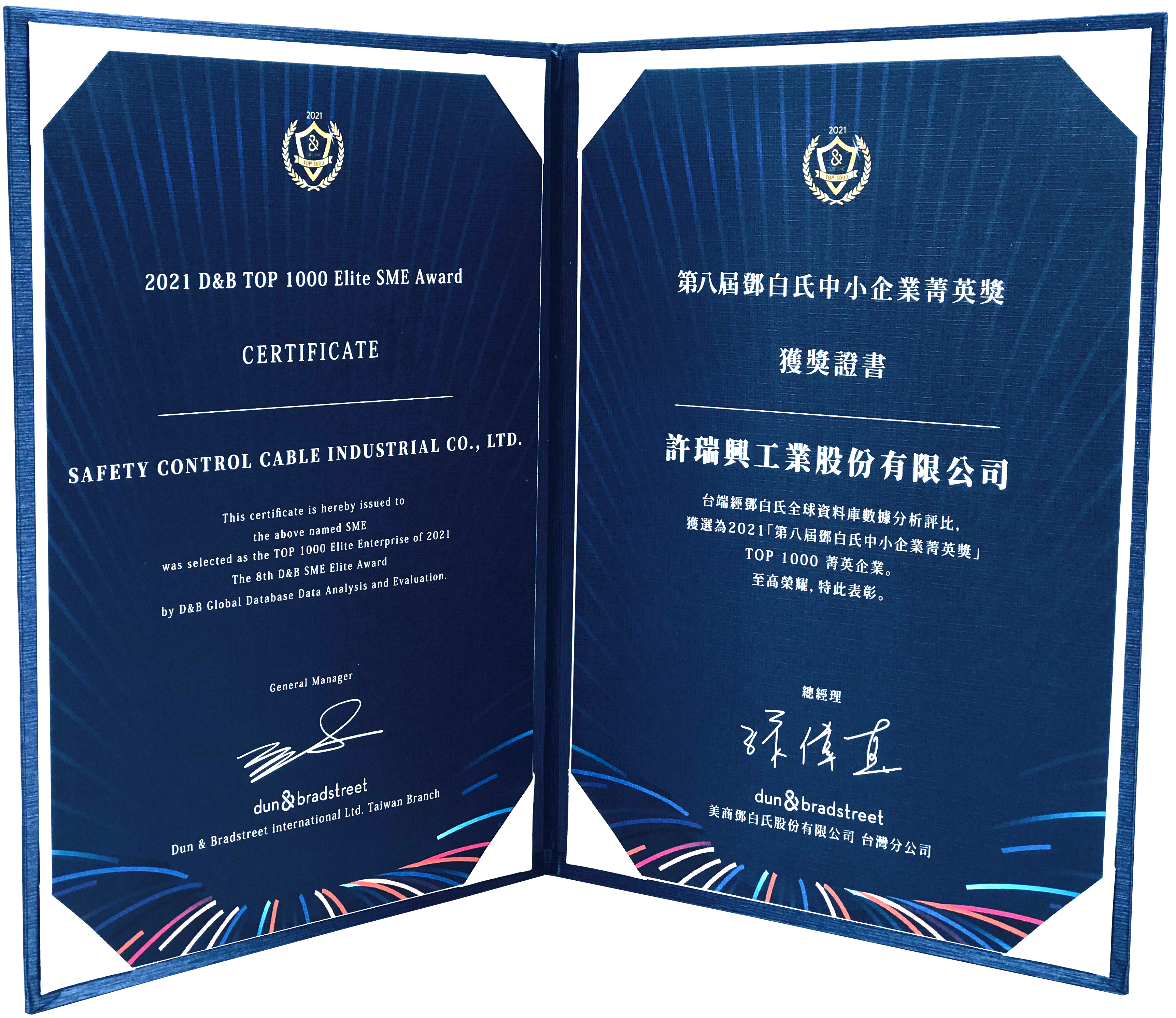 D&B TOP 1000 Elite SME Award 